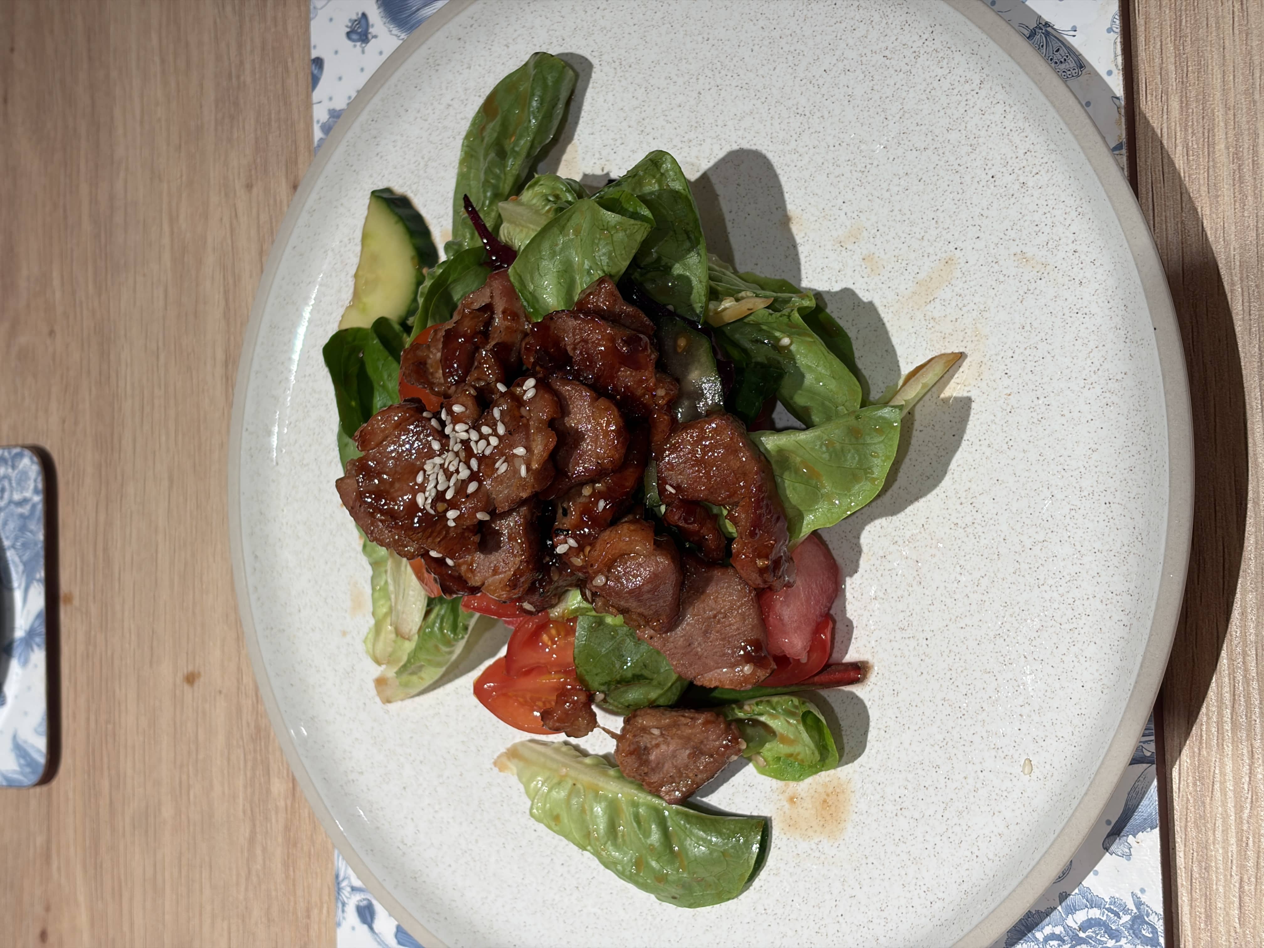 Duck & Watermelon Salad