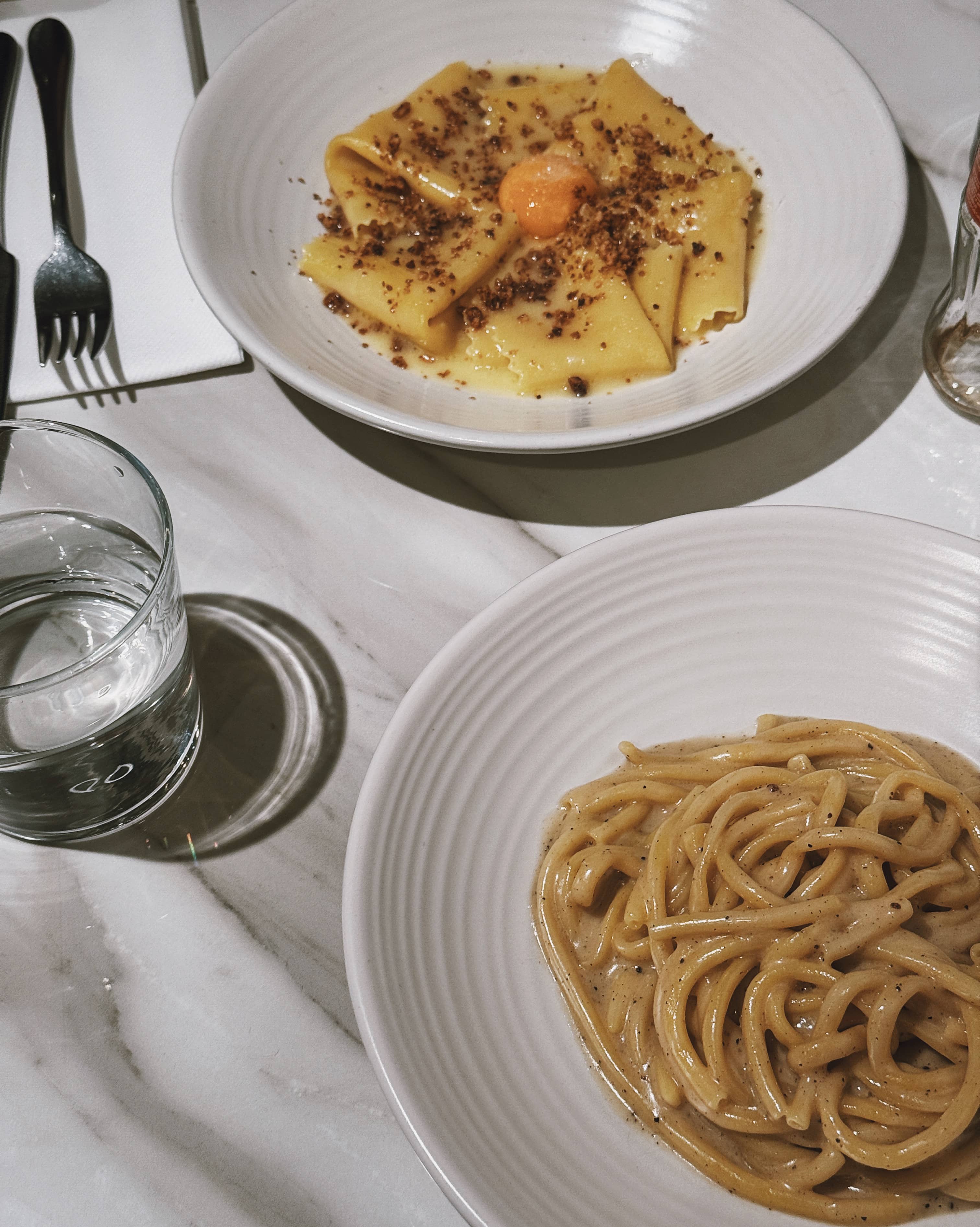 Pasta at Bancone, Covent Garden